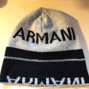 Emporio Armani Jean Woolen beanie hat